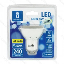 Lâmpada LED A5 GU10 6W...